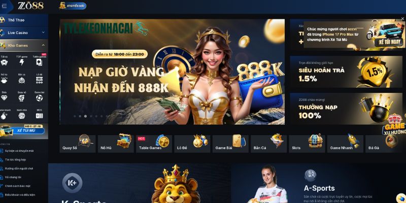 Khuyến mãi và những sự kiện ấn tượng của nhà cái