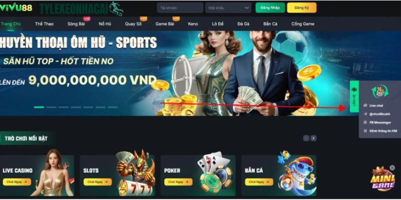 VIVU88 chính thức gia nhập thị trường cá cược trực tuyến trong những năm gần đây