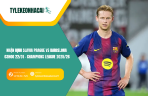 Đội hình dự kiến trước trận Slavia Prague vs Barcelona