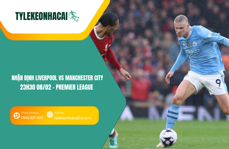 Đội hình dự kiến trước trận Liverpool vs Manchester City